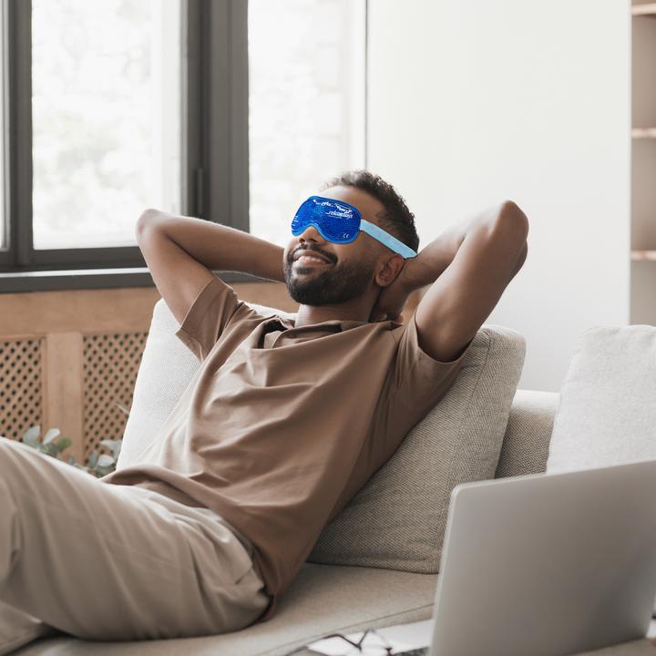 Produktbild Relaxdays 2x Augenmaske