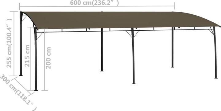 Produktbild vidaXL Yoki (400 cm, 300 cm)
