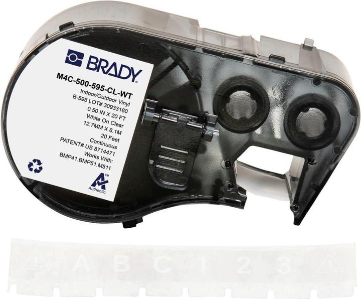 Immagine prodotto Brady Etichetta BMP41/BMP51/BMP53/M511 (1.27 cm)