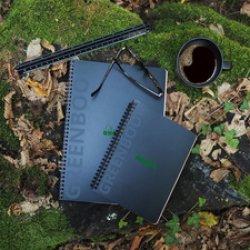 Actual product image Rhodia Rhodiactive Greenbook (A5, Checked, Soft cover)