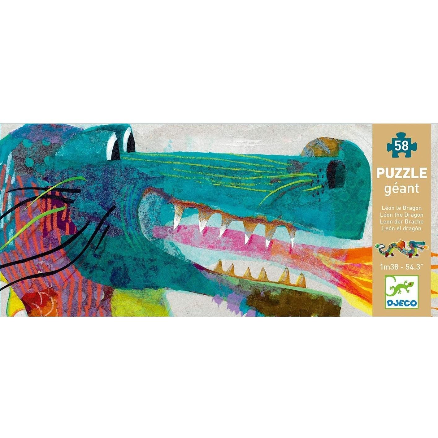 Thumbnail - Djeco Leon der Drache (58 Teile)