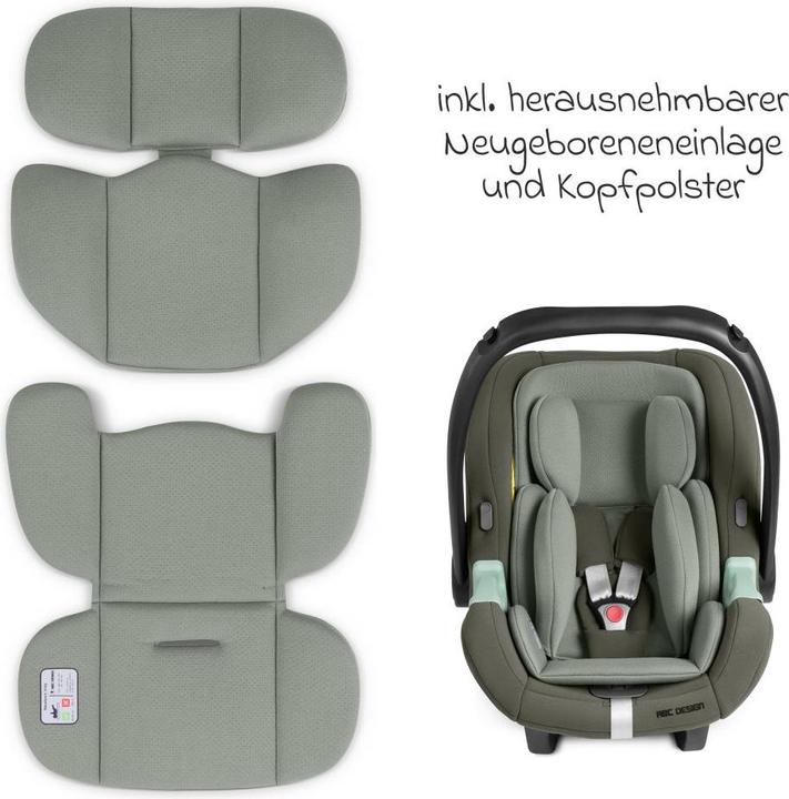 Produktbild ABC Design ABC Tulip Babyschale i-Size / 0 bis ca. 13 kg (Babyschale, ECE R129/i-Size Norm)