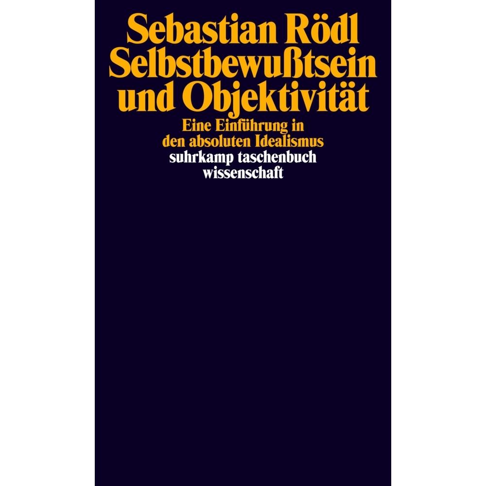 Selbstbewusstsein und Objektivität, Fachbücher von Sebastian Rödl