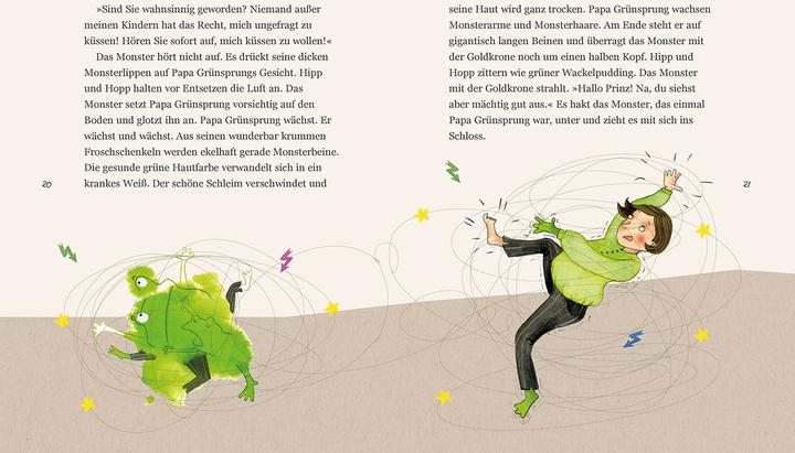 Produktbild Der Froschkönig - was wirklich geschah: Hipp und Hopp retten Papa Grünsprung (Deutsch, Gerlis Zillgens, Katja Jäger, 2017)