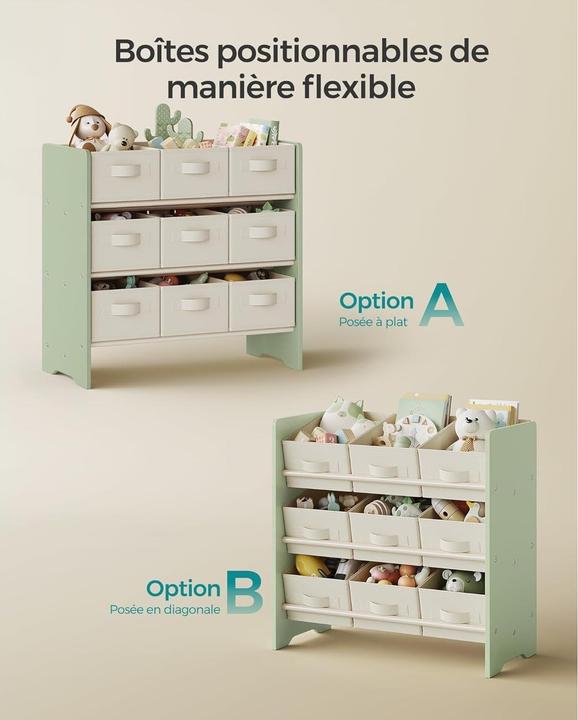 Produktbild Songmics Ablageregal (62.50 x 29.50 x 60 cm)