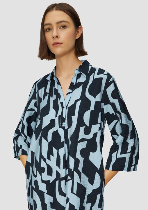 Produktbild S.Oliver Kleid Strukturiertes Kleid aus Viskosemix mit Eingrifftaschen (34)