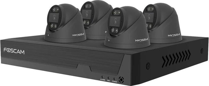 Produktbild Foscam FNA108 E T4 2T (schwarz, FNA108E 8-Kanal PoE NVR, 4x T8EP Kamera) (1024 x 768 Pixels, 1280 x 1024 Pixels, 1280 x 720 Pixels, 1280 x 800 Pixels, 1440 x 900 Pixels, 1920 x 1080 Pixels, 2560 x 1440 Pixels, 3840 x 2160 Pixels)