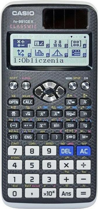 Actual product image Casio FX-991CEX (Batteries, Solar cells)