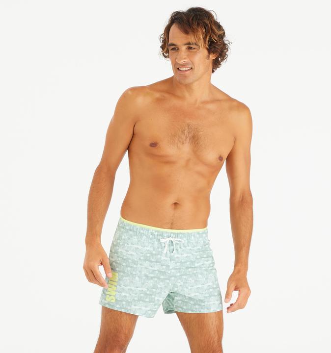 Actual product image Nabaiji Schwimmshorts Herren kurz - 100 Cray khaki (50)