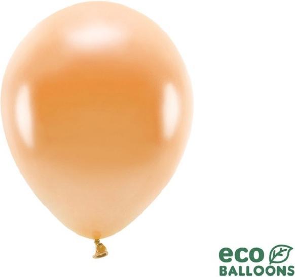 Actual product image Partydeco Eco Balloons Orange metallic (10 x)