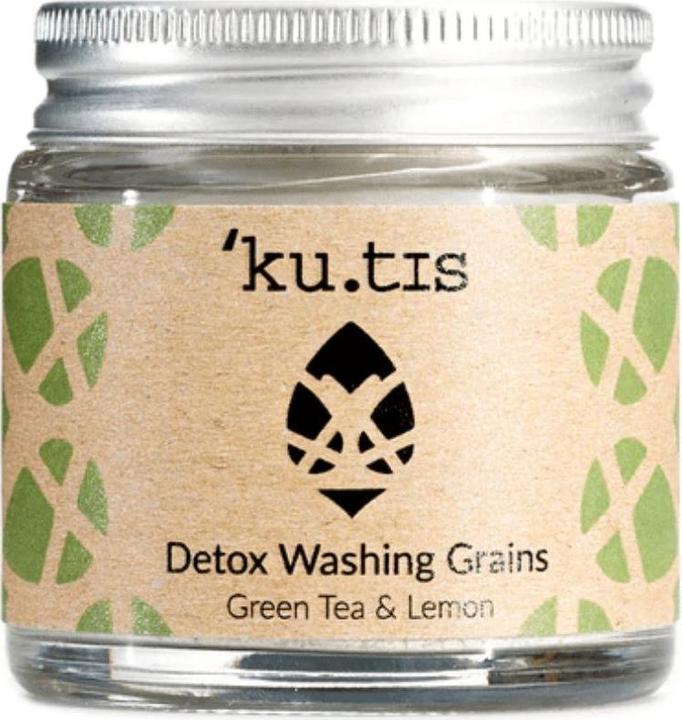 Produktbild Kutis Skincare Detox Washing Grains Grüntee & Zitrone (Reinigungstücher Gesicht)