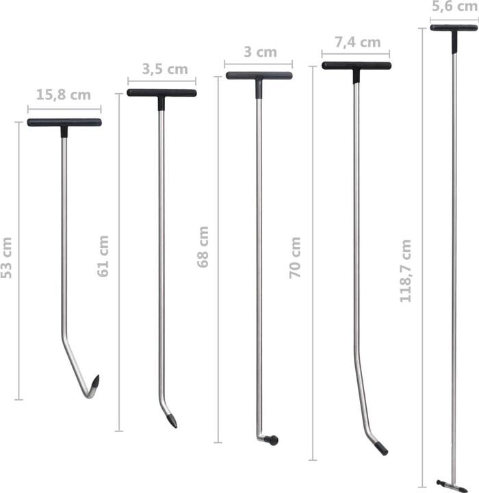 Actual product image vidaXL Ausbeulwerkzeugsatz