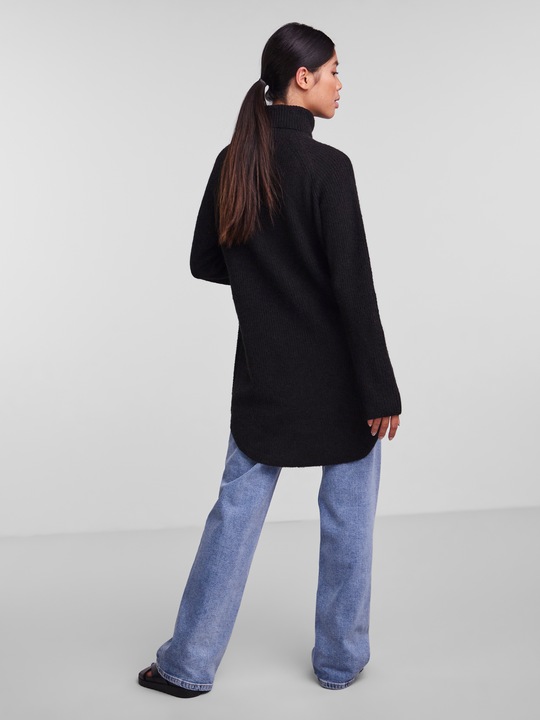 Actual product image Pieces Knitted turtleneck tunic (S)