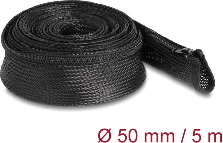 Produktbild Delock Geflechtschlauch mit Reissverschlu (Kabelbinder)