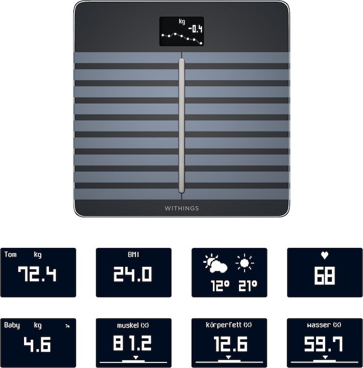Produktbild Withings Körperfettwaage (180 kg)