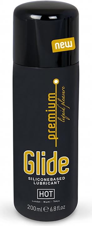 HOT Premium Silicone Glide silicone based lubricant 200 ml