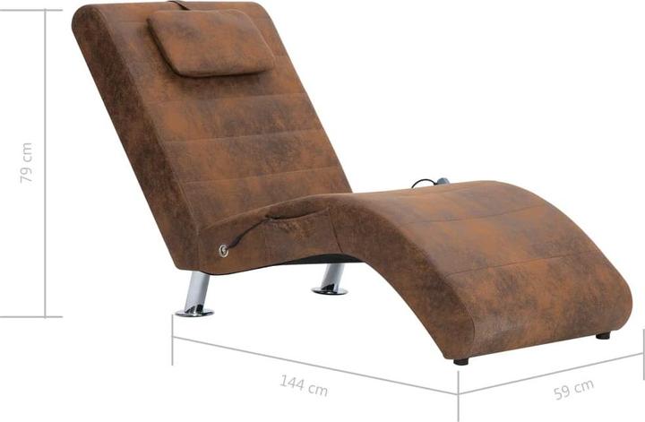 Produktbild vidaXL Chaiselongue