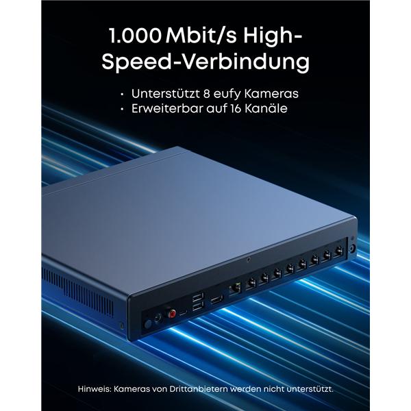 Immagine prodotto eufy Network Video Recorder S4 (Videoregistratore di rete (NVR))