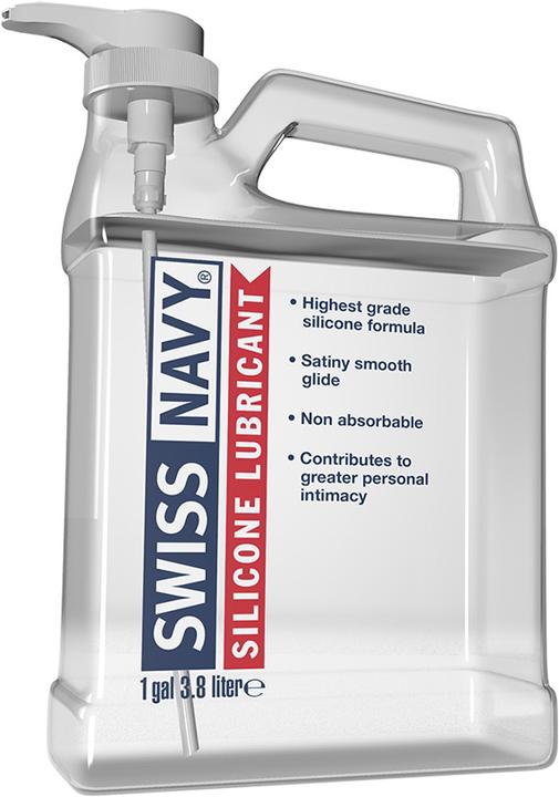Actual product image Swiss Navy Silicone Lubricant (3800 ml)