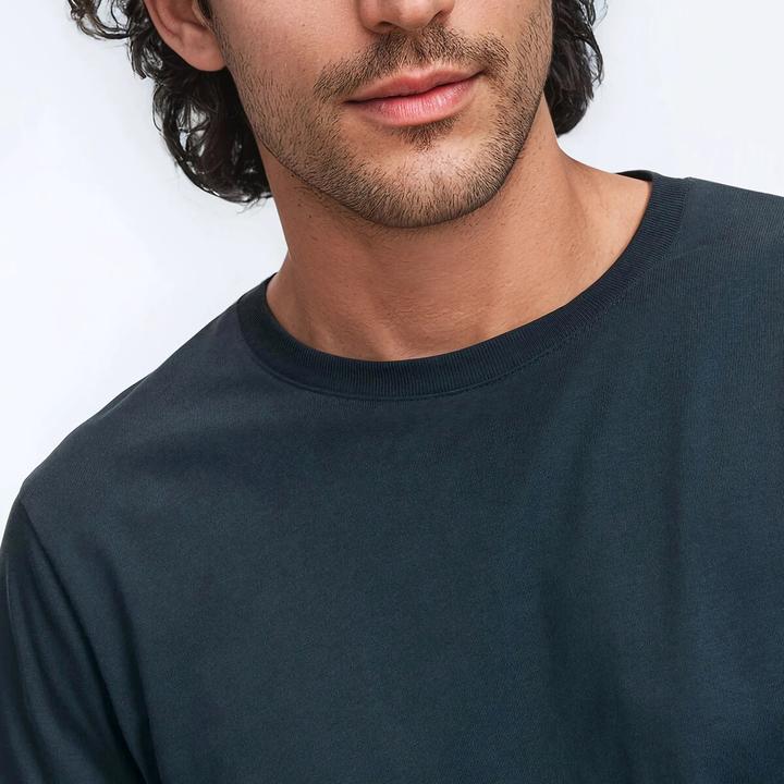 Immagine prodotto La Redoute Collections Langarm-Shirt mit rundem Ausschnitt (S)