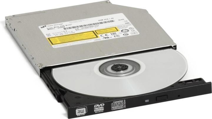 Produktbild HLDS H.L Data Storage 9.5mm Slim DVD-Writer GUD0N Internal, Interface SATA, DVD±RW, CD read speed 24 x, C (DVD Brenner, DVD Laufwerk)