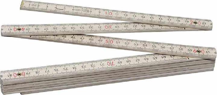 Actual product image Ironside Wooden folding ruler 2m