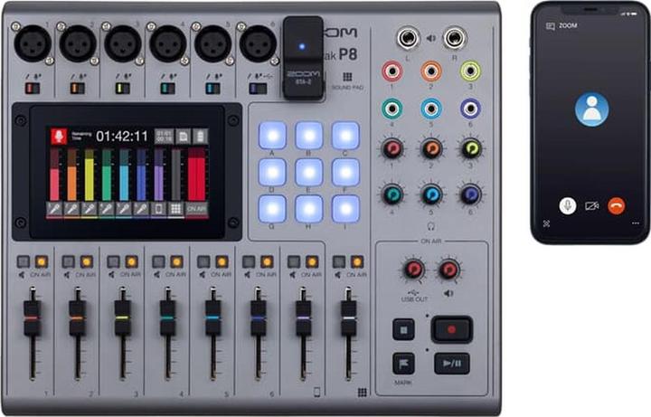 Productafbeelding Zoom P8 PodTrak (Multitrack recorder)