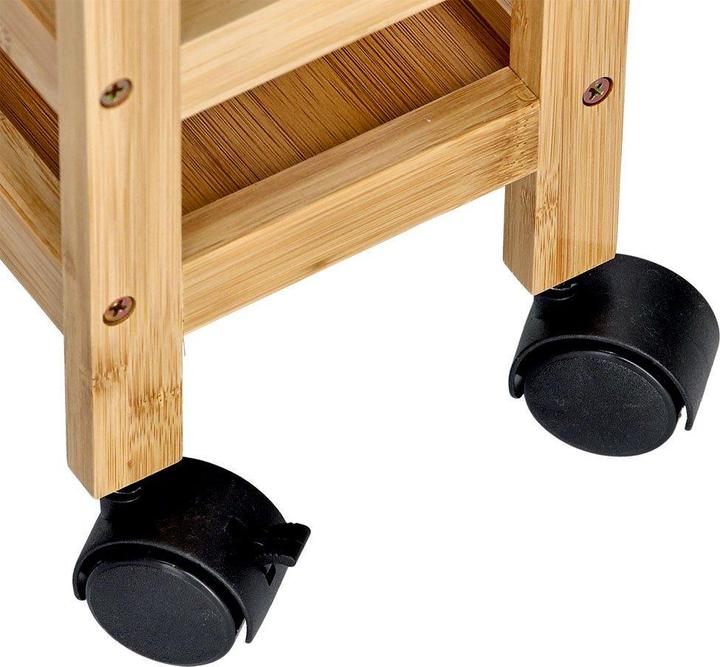 Actual product image Zeller Present Niche trolley, bamboo/MDF