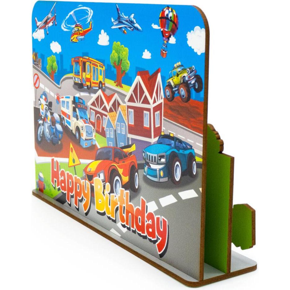 Familia familiacard Geburtstagsdekoration Auto (1 Stk.) (49295812)