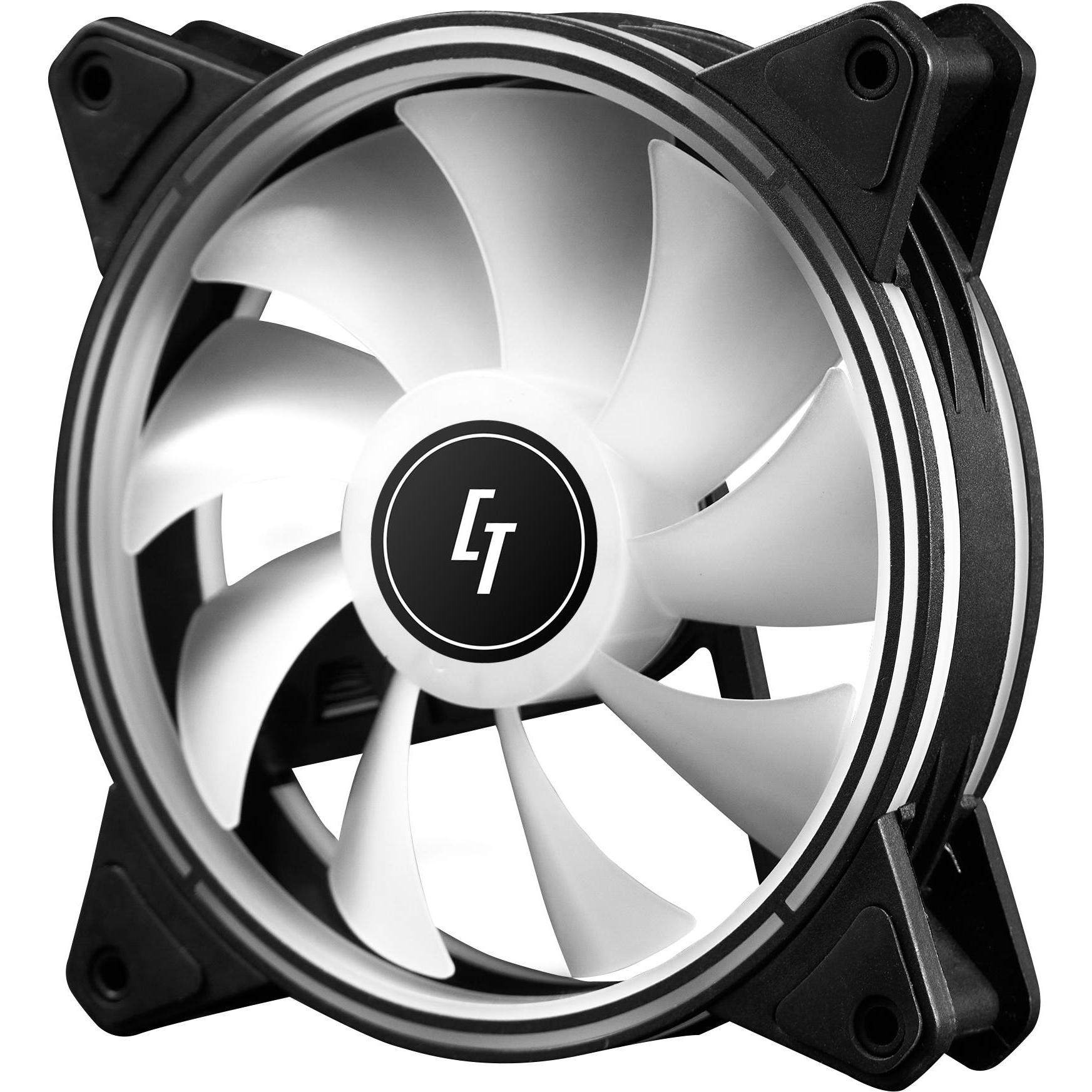 Thumbnail - Chieftec PC-Lüfter NF-1225RGB (120 mm, 1 x), PC Lüfter, Schwarz