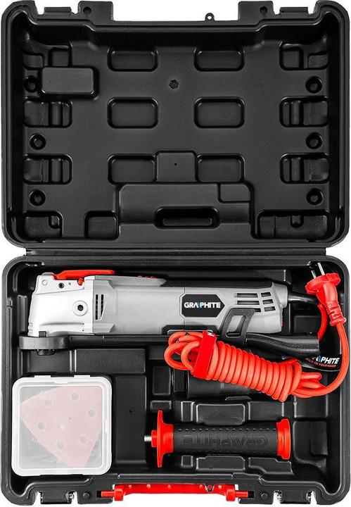 Produktbild Graphite Multifunktionsgerät 500W, Schwingungszahl 8000-16000 min??, Koffer