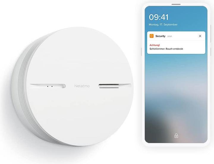 Actual product image Netatmo Smoke detector