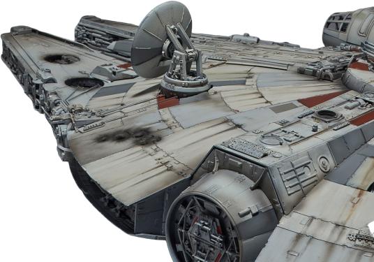 Actual product image Revell Millennium Falcon