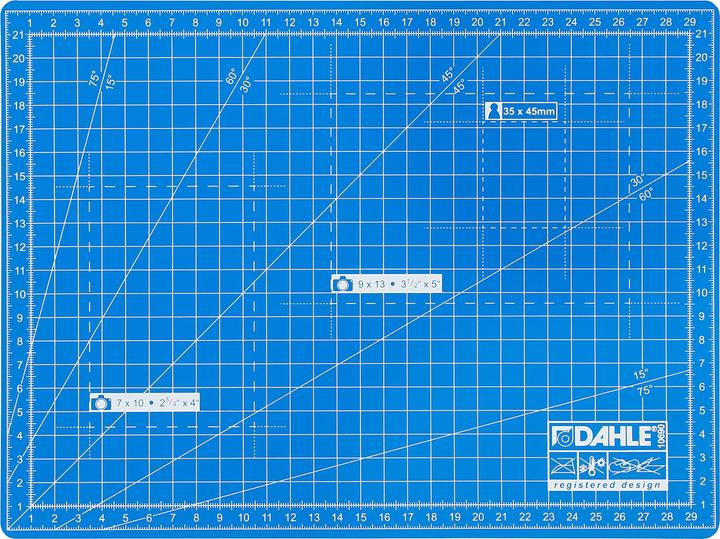 Novus 10690 - Tapis de découpe 22 x 30cm bleu (22 x 30 cm)