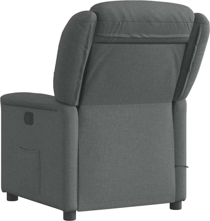 Produktbild vidaXL Massagesessel Elektrisch Dunkelgrau Stoff