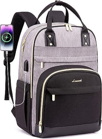 Only-Bags.Store Rucksack Laptop-Rucksack 15,6 Zoll Schulrucksack Teenager Wasserdichte Schultasche (23 l)