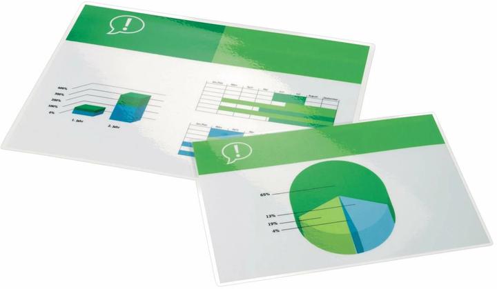 Image du produit GBC DOCUMENT POUCH - Pochettes de plastification à chaud (A2, 100 pcs, 125 µm)