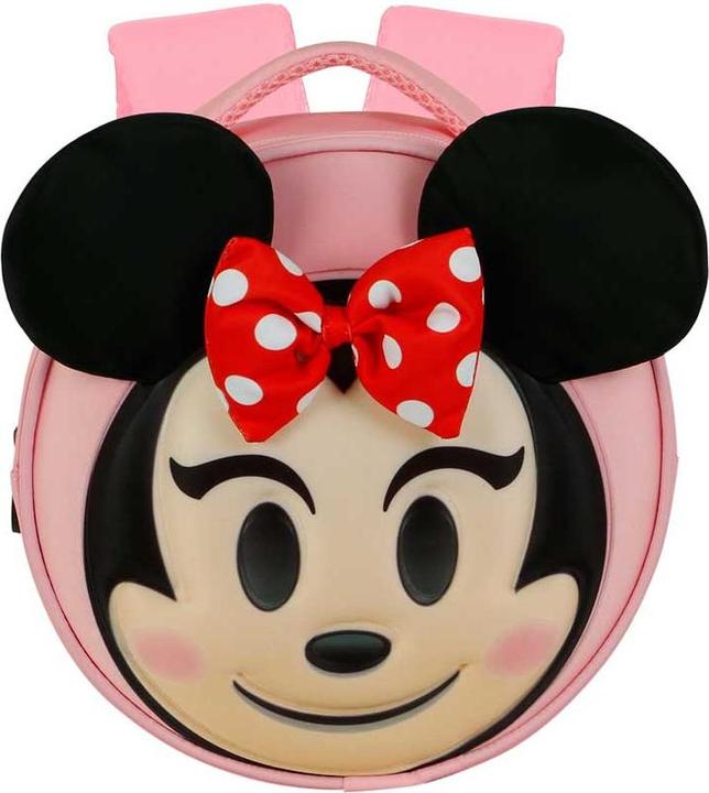 Actual product image Karactermania Minnie Mouse Send Emoji backpack, pink, 22 x 22 cm, capacity 4 L