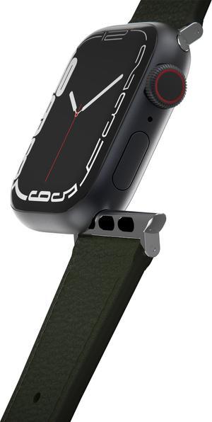 Produktbild OtterBox Symmetry Cactus Leather Watch Band für Apple Watch 9/8/7 41mm (41 mm, 38 mm, 40 mm, Veganes Leder)