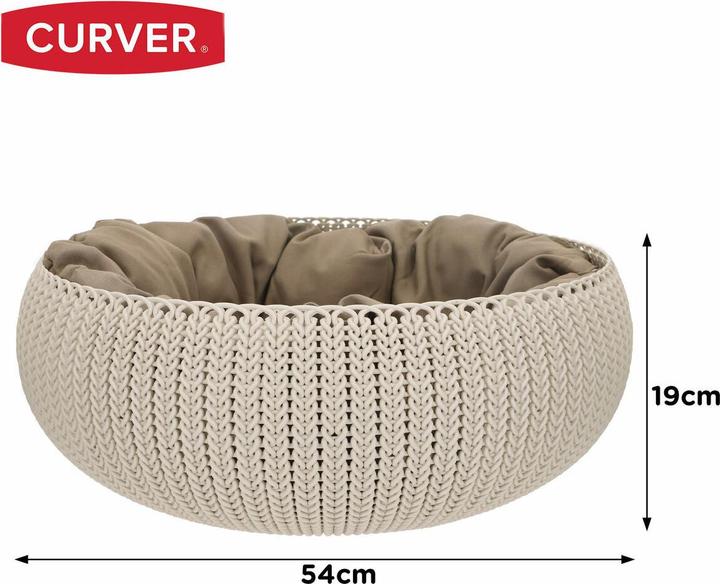 Actual product image Curver Cozy Pet Bed (Cat, Dog)