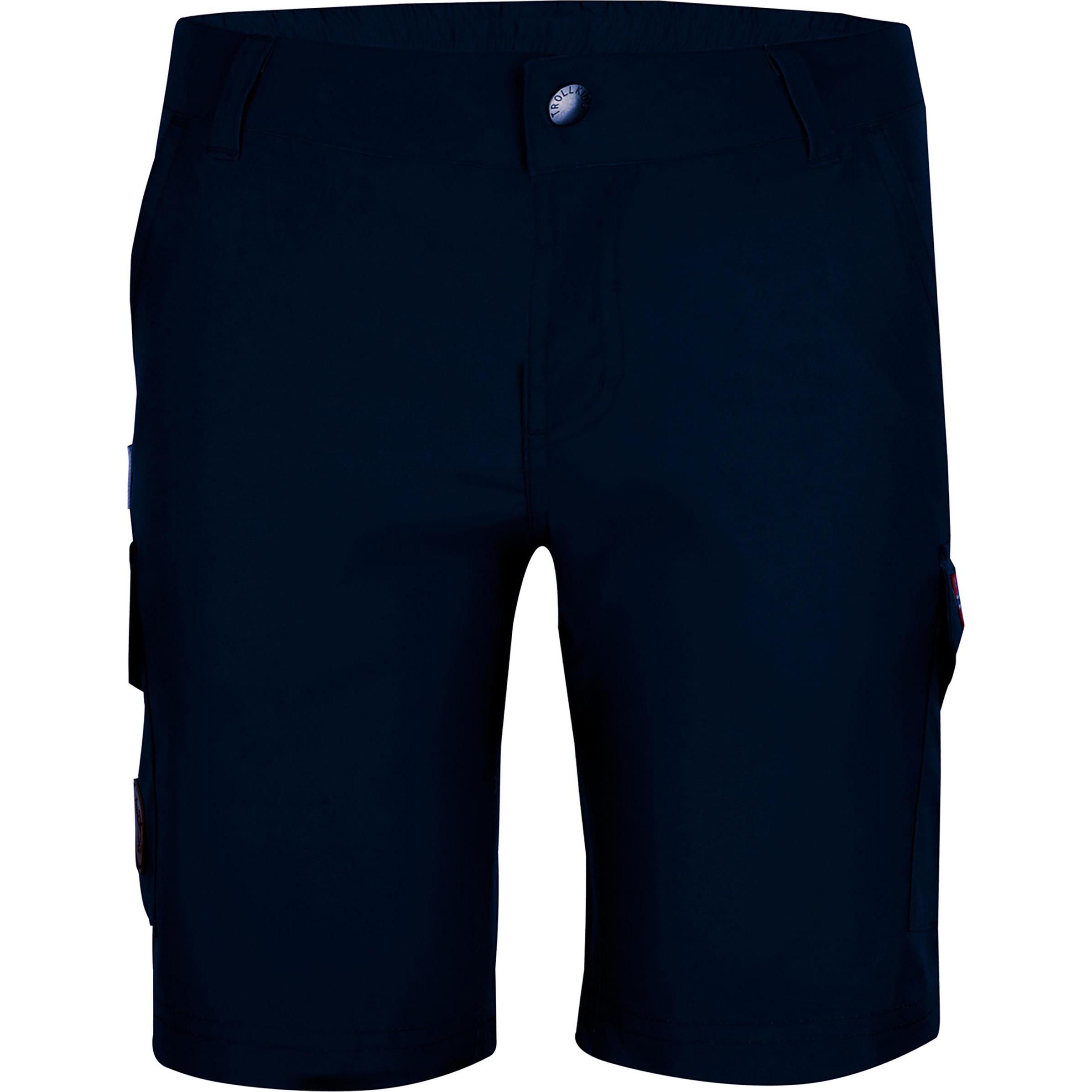 Trollkids, Jungen, Velohosen, Hammerfest Shorts (128), Blau, 128