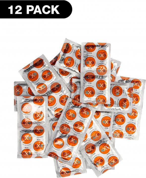 Actual product image EXS Condoms Delay Condoms 12 pack (12 pcs.)