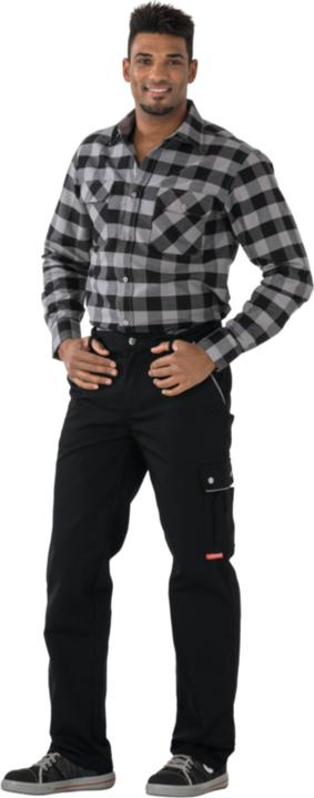 Produktbild Planam Canvas 320 Arbeitskleidung Thermohose schwarz Grösse 46 (46)