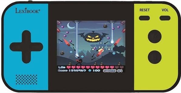 Produktbild Lexibook JL2377 Compact Cyber Arcade Tragbare Spielkonsole, 250 Gaming, LCD, Batteriebetrieben, Vid