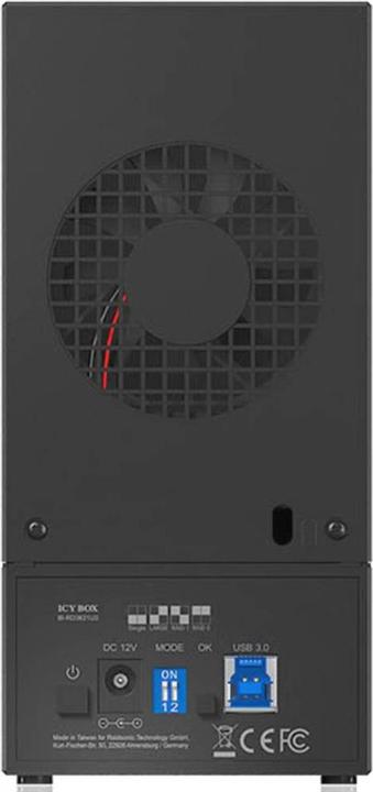 Produktbild Icy Box Gehäuse RAID Gehäuse für 2x HDD, IB-RD3621U3 (3.5")