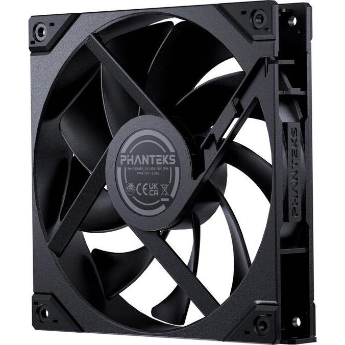 Thumbnail - Phanteks M25 Gen2 PWM Lüfter - 140mm, schwarz (140 mm), PC Lüfter, Schwarz