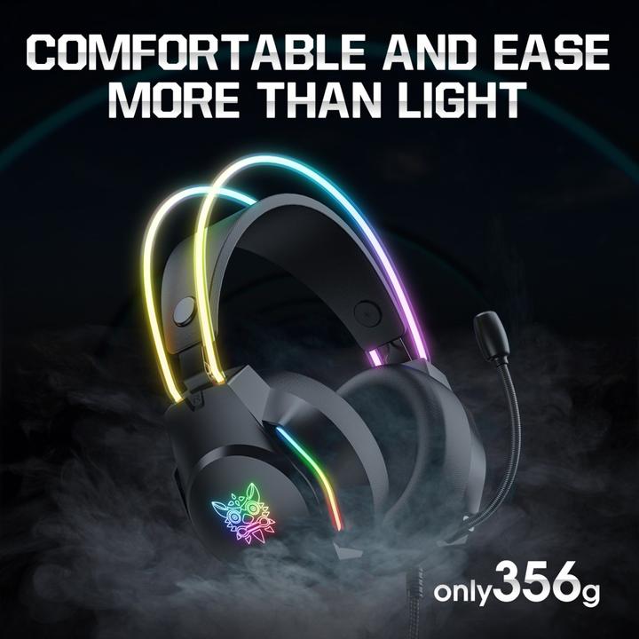 Actual product image Onikuma X26 Gaming Headphones (Wired) Black (Cable)