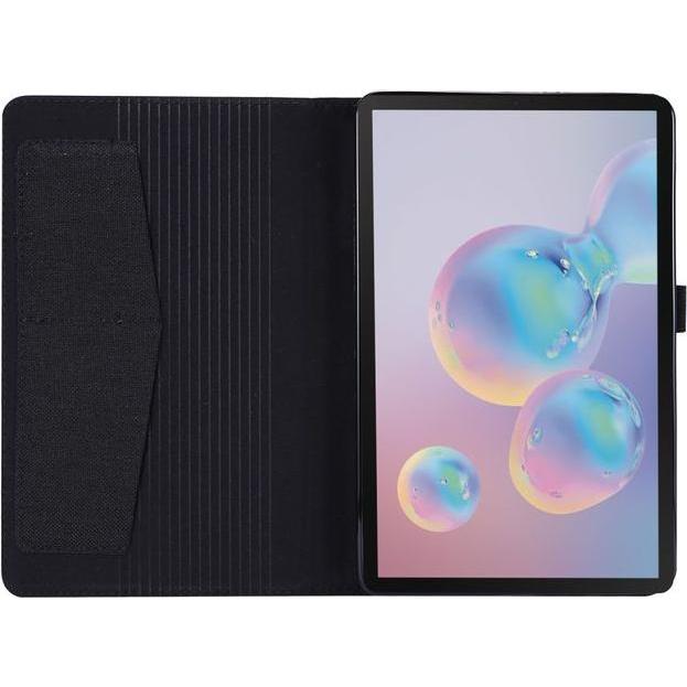 Thumbnail - MU Classic Hülle aus Stoff/Kunstleder (Galaxy Tab A 8.4 (2020)), Tablet Hülle, Schwarz