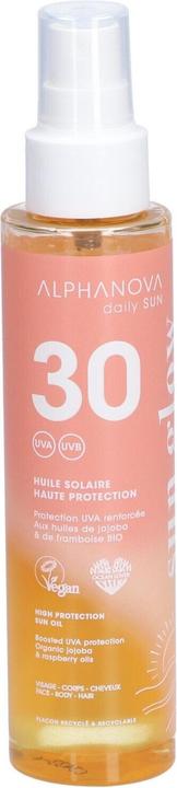 Produktbild Alphanova daily SUN Sonnenöl sun GLOW LSF30 Fl 125 ml (Sonnenöl, SPF 30, 125 ml)