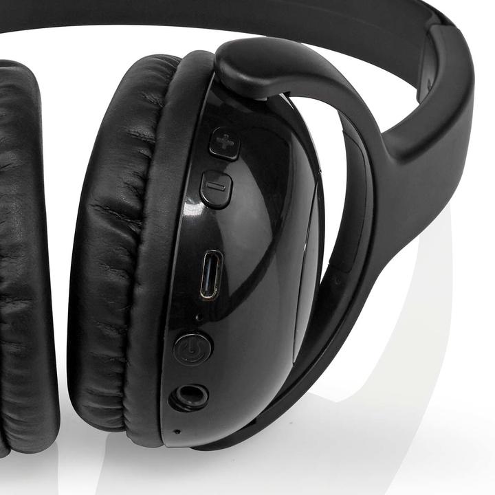 Produktbild Nedis Drahtlose On-Ear-Kopfhörer | max. Batteriespielzeit: 8 Std | Eingebautes Mikro | Drücken Sie S